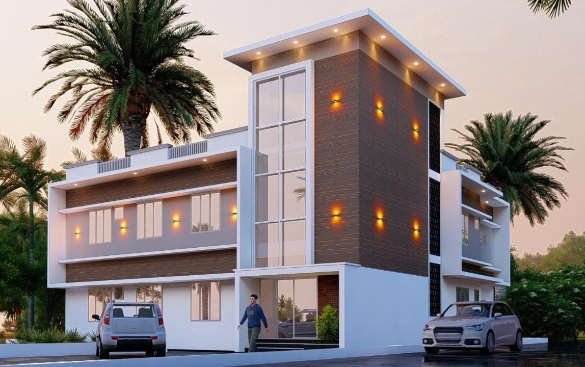 Furnished 2 Bhk Family Apartments Near Triprayar Shree Rama Temple - Beevees Homes Thriprayar Thanniyam 외부 사진
